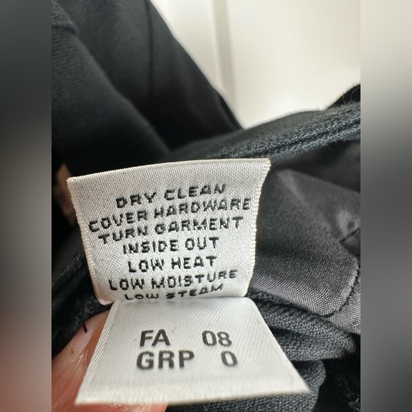 St. John Black Pants with Gold Accent - Picture 8 of 8